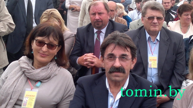 Международный кулинарный фестиваль «Мотальскія прысмакі», Валерия Клицунова и Иосиф Шагал. Фото Тамары ТИБОРОВСКОЙ Международный кулинарный фестиваль «Мотальскія прысмакі», Валерия Клицунова и Иосиф Шагал. Фото Тамары ТИБОРОВСКОЙ