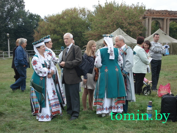 Петр Панасюк на празднике «Ружанская брама». 15 сентября 2012 года. Ружаны.