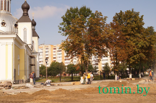 Пинск готовится принять областные "Дажынкi-2014". Фото Тамары ТИБОРОВСКОЙ.