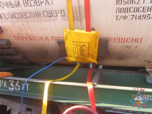 В Волковыске спасатели ликвидировали течь из цистерны с пропан-бутаном - фото