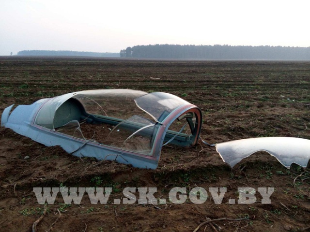 По факту крушения МиГ -29 в Брестской области возбуждено уголовное дело - фото