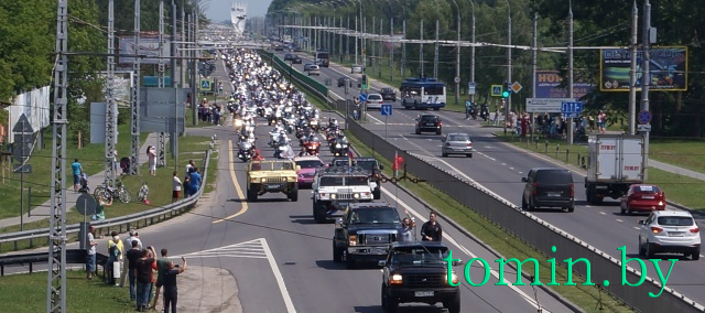 Brest Bike Festival International: байк-парад в Бресте. Фото Тамары ТИБОРОВСКОЙ